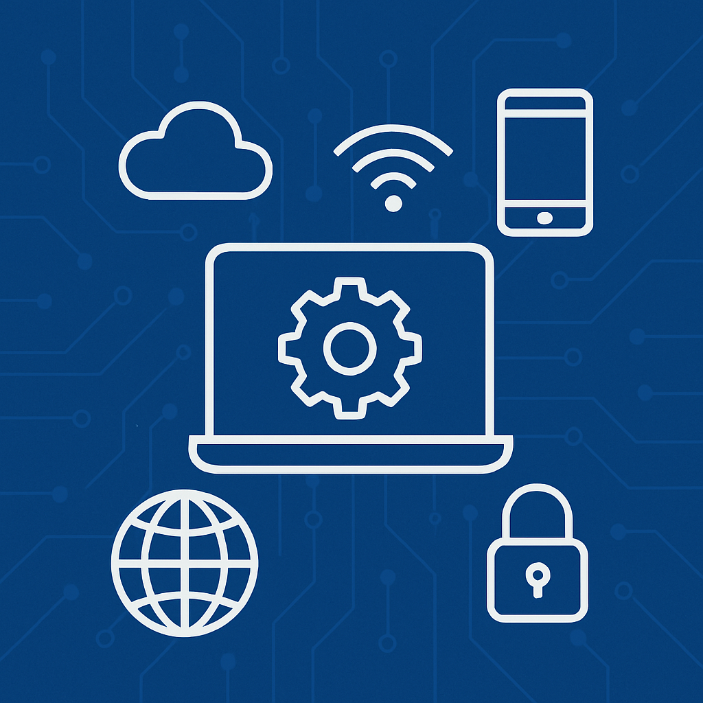 Ilustração de tecnologia